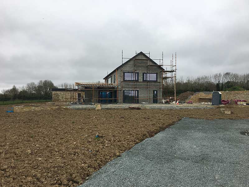 ONE OFF NZEB HOUSE DETACHED GARAGE & CAR PORT IN DUNLEER CO.LOUTH