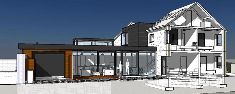 TWO STOREY  NZEB  EXTENSION  TO TWO STOREY SEMI- DETACHED HOUSE IN LAYTOWN CO.MEATH